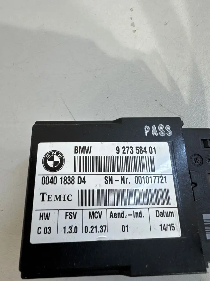 BMW 4 F32 F33 (2013 - 2017) 983397 Электродвигатель регулировки ремня безопасности — фото 8