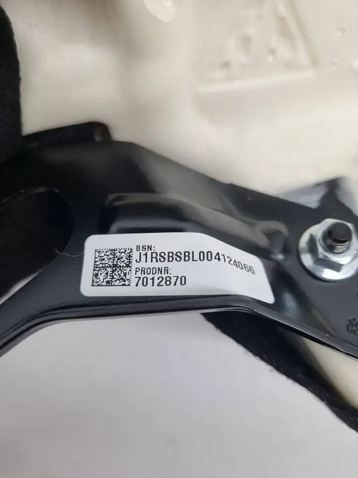 Porsche Taycan 9J1 (2019 - ) 9J1885189 Боковая подушка безопасности (стойка) — фото 7