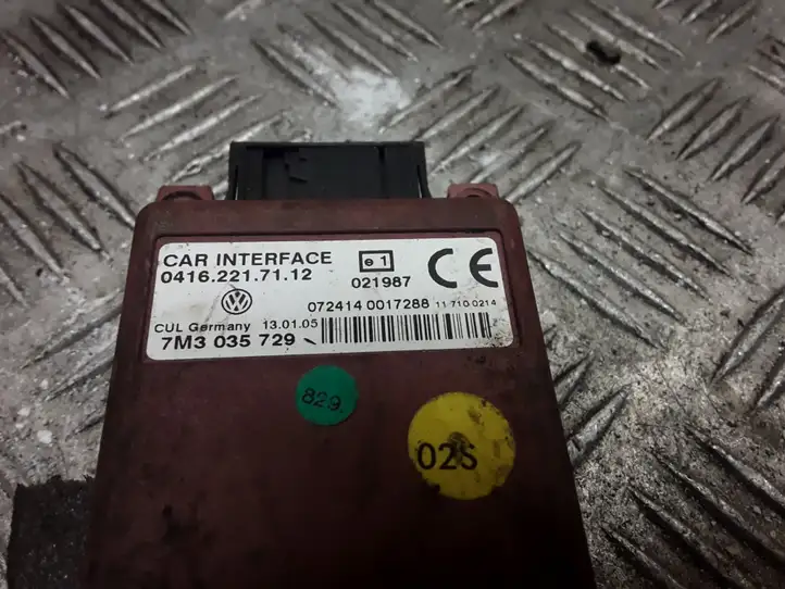 Volkswagen Sharan (2003 - 2010) 7M3035729 Блок GSM — фото 2
