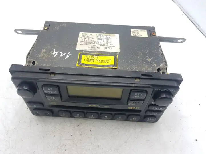 Toyota Avensis Verso (2001 - 2004) 8612044080 Магнитола / мультимедийная система — фото 1