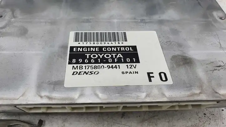 Toyota Corolla Verso AR10 (2004 - 2009) 896610F101 Блок управления двигателем (ЭБУ) — фото 3