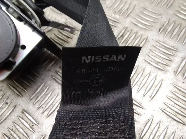 Nissan Qashqai (2006 - 2010) 88844JD000 Задний ремень безопасности — фото 2