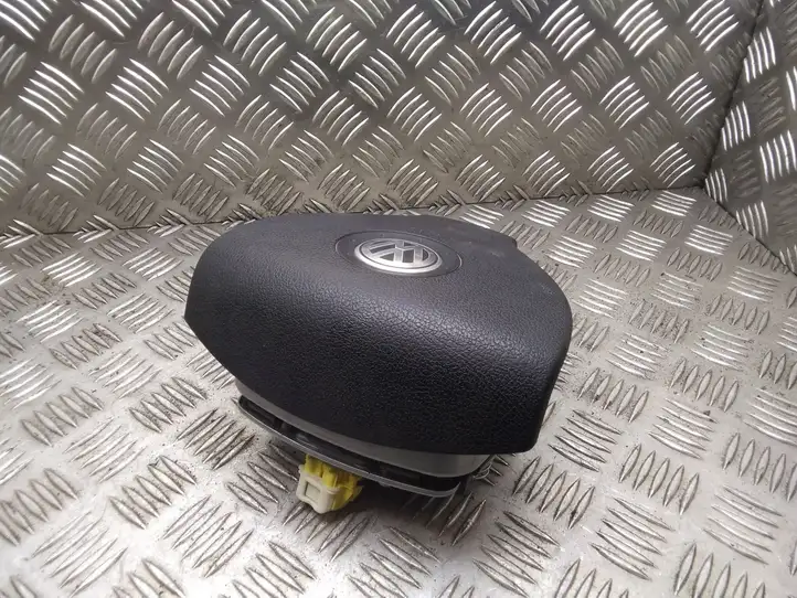 Volkswagen Touran I (2003 - 2010) 5N0880201A Подушка безопасности руля — фото 4