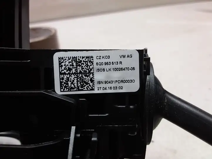 Seat Leon (5F) (2012 - 2019) 5Q0953549F Контактное кольцо SRS — фото 3