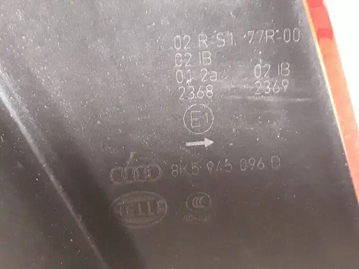 Audi A4 S4 B8 8K (2007 - 2011) 8K5945096D Задний фонарь в кузове — фото 3