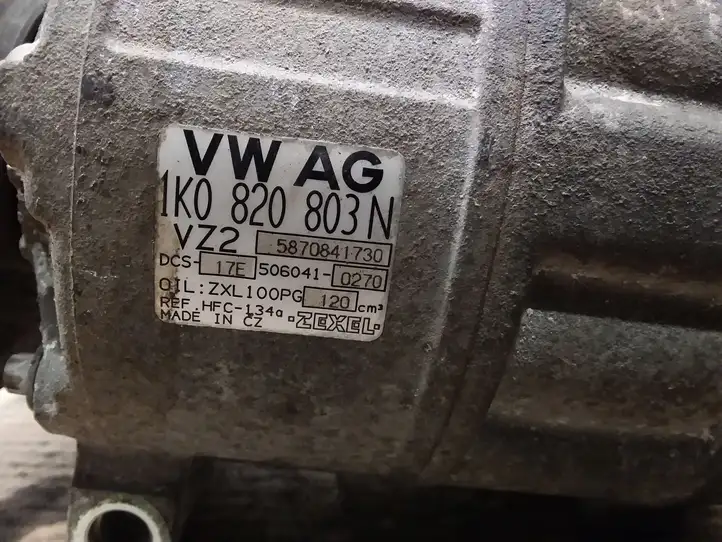 Volkswagen PASSAT B6 (2005 - 2010) 1K0820803N Компрессор (насос) кондиционера воздуха — фото 2
