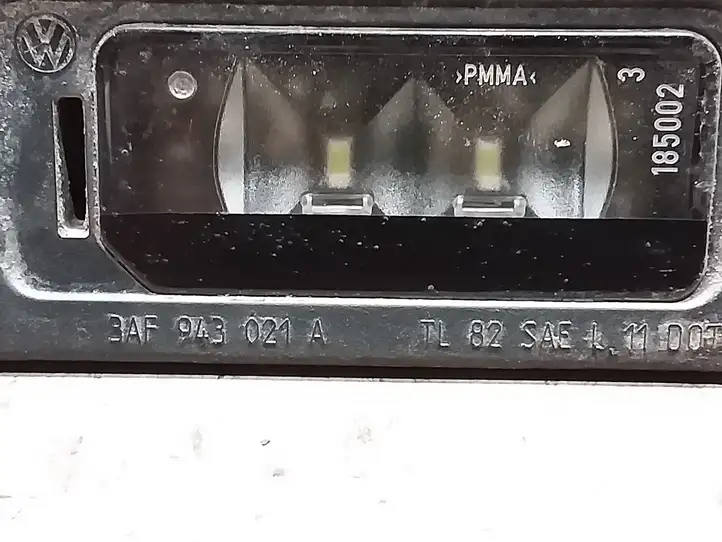 Volkswagen PASSAT B7 (2011 - 2014) 3AF943021A Подсветка номера — фото 2