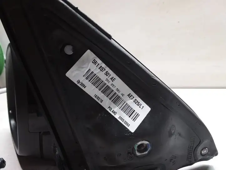 Volkswagen Tiguan (2011 - 2016) 5N1857501AE Боковое зеркало с электроприводом — фото 5
