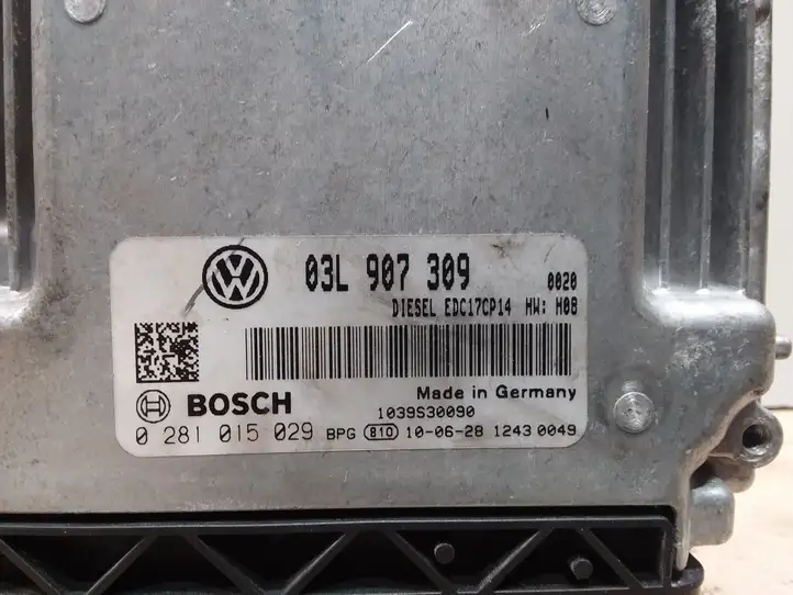 Volkswagen PASSAT B6 (2005 - 2010) 03L907309 Блок управления двигателем (ЭБУ) — фото 2