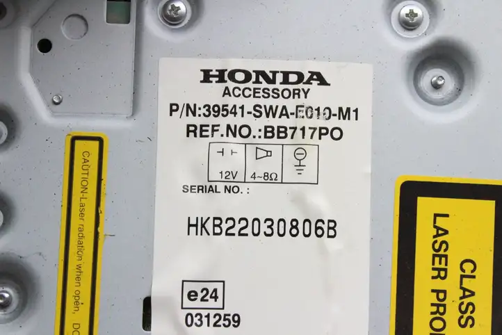 Honda CR-V (2009 - 2012) 39541SWAE010M1 Магнитола / мультимедийная система — фото 5