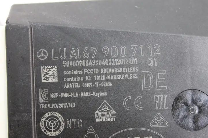 Mercedes-Benz A W177 (2018 - ) A1679007112 Блок бесключевого доступа — фото 3