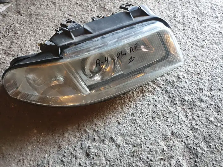 Audi A4 S4 B5 8D (1999 - 2001) Передняя фара — фото 3