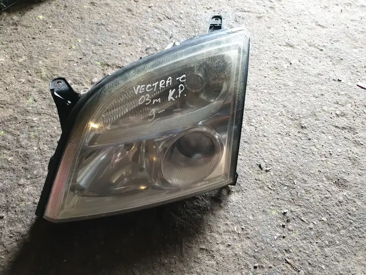 Opel Vectra C (2002 - 2005) Передняя фара — фото 3
