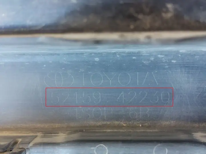 Toyota RAV 4 (XA50) (2018 - ) 5215942230 Нижняя часть переднего бампера — фото 9