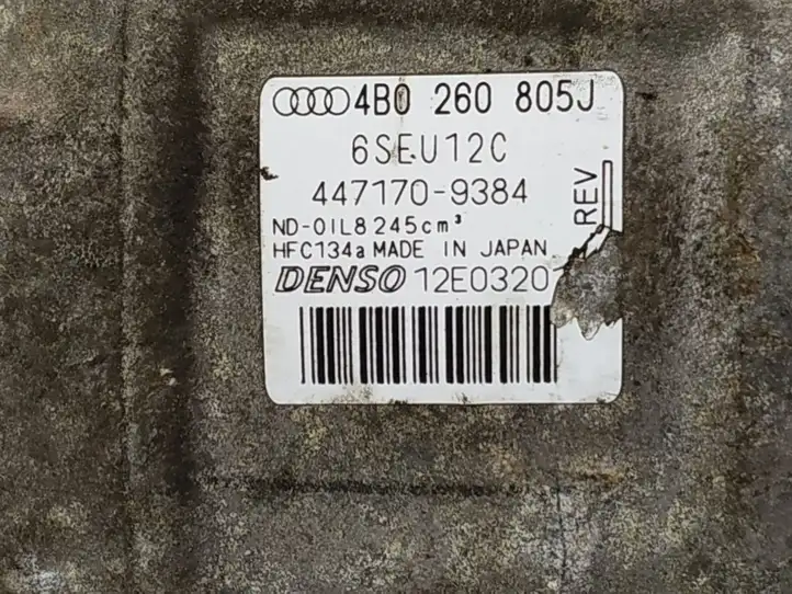 Audi A6 S6 C5 4B (2001 - 2004) Компрессор (насос) кондиционера воздуха — фото 3
