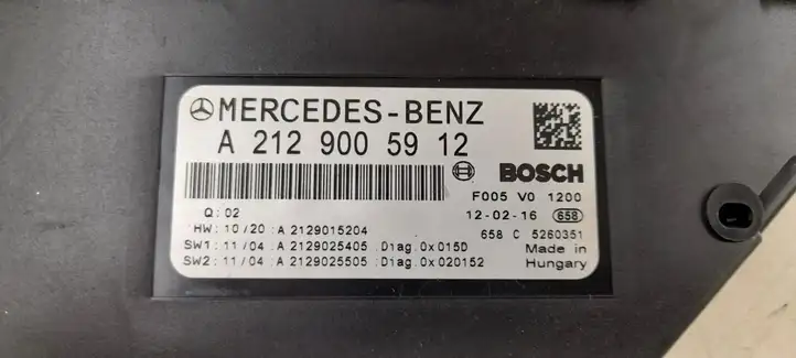 Mercedes-Benz C W204 (2007 - 2014) Блок предохранителей (комплект) — фото 7