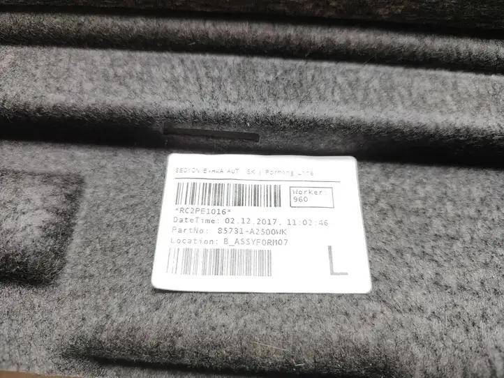 Kia Ceed (2015 - 2018) 85731A2500WK Обшивка стойки у окна — фото 3