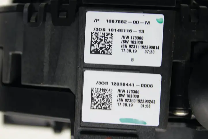 Tesla Model 3 (2017 - 2023) 109766200M Контактное кольцо SRS — фото 11