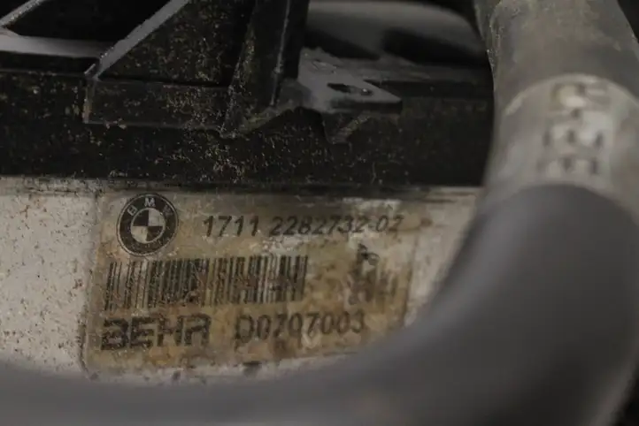 BMW 6 E63 E64 (2002 - 2010) 2282732 Радиатор охлаждающей жидкости двигателя — фото 4