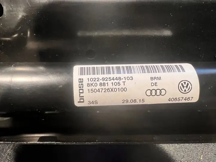 Audi A6 C7 (2011 - 2014) 8K0881105T Нижняя часть сиденья водителя — фото 1