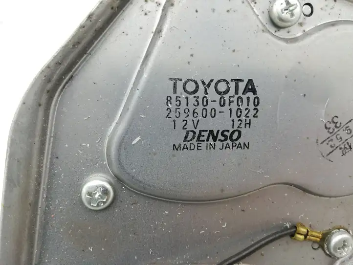 Toyota Corolla Verso E121 (2004 - 2007) 851300F010 Двигатель стеклоочистителя заднего стекла — фото 3