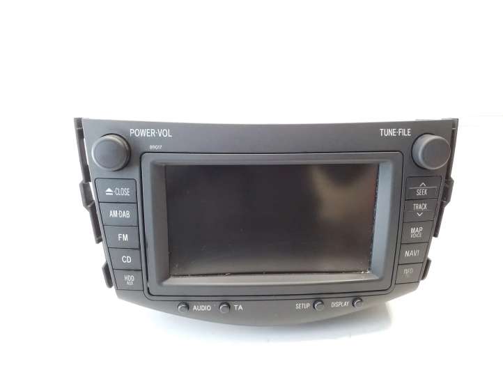 8612042370 Toyota RAV 4 (XA30) Radija/ CD/DVD grotuvas/ navigacija