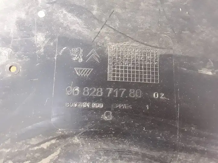 Citroen C5 (2004 - 2008) 9682871780 Защита днища — фото 4