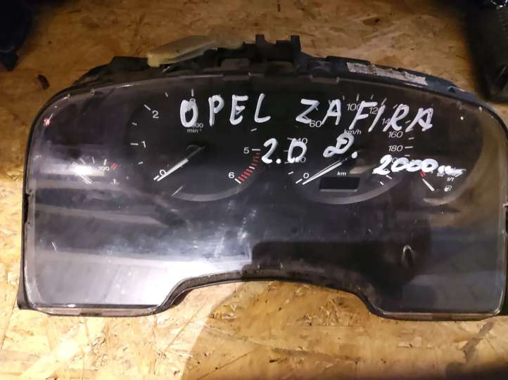 09228757 Opel Zafira A Spidometras (prietaisų skydelis)