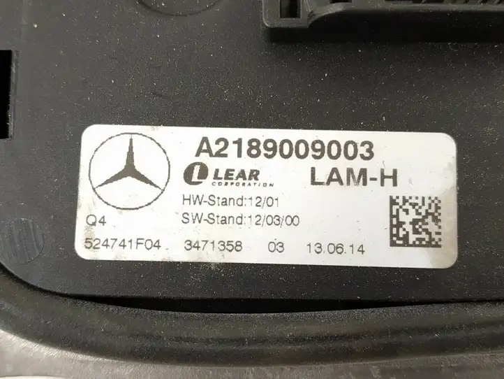 Mercedes-Benz CLS C218,X218 (2011 - 2017) DALISID724 Блок розжига ксенона — фото 2