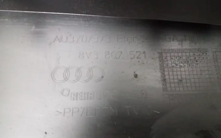 Audi A3/S3 8V (2012 - 2016) 8V3807521 Нижняя часть переднего бампера — фото 8