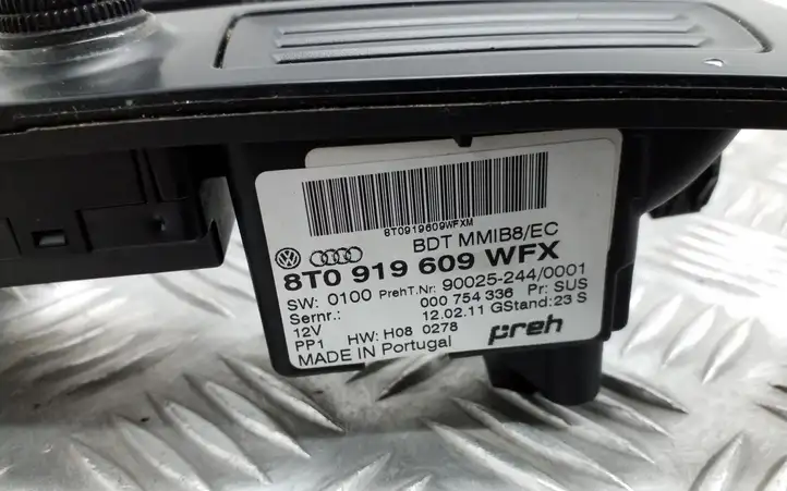 Audi Q5 SQ5 (2008 - 2012) 8T0919609WFX Контроллер мультимедийной системы — фото 8