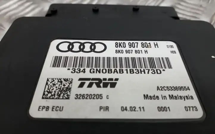 Audi Q5 SQ5 (2008 - 2012) 8K0907801H Блок управления стояночным тормозом — фото 6