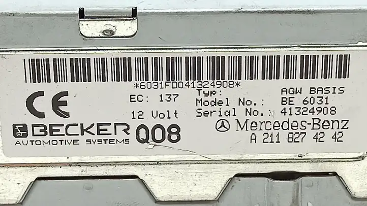 Mercedes-Benz E W211 (2002 - 2009) A2118274242 Усилитель звука — фото 4