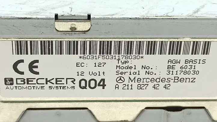 Mercedes-Benz E W211 (2002 - 2009) A2118274242 Усилитель звука — фото 4