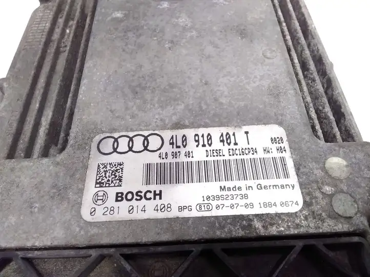 Audi Q7 4L (2005 - 2009) 4L0910401T Блок управления двигателем (ЭБУ) — фото 2