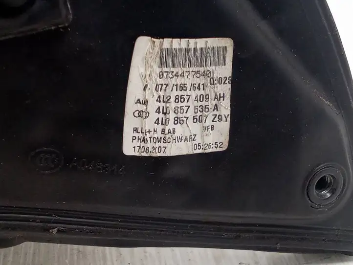 Audi Q7 4L (2005 - 2009) 4L2857409AH Боковое зеркало с электроприводом — фото 6