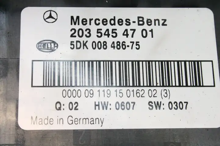 Mercedes-Benz CLC CL 203 (2008 - 2011) 2035454701 Блок предохранителей (комплект) — фото 6