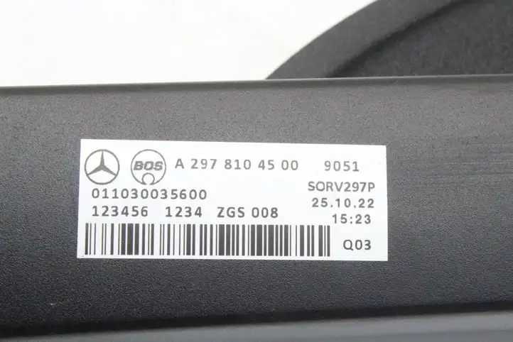 Mercedes-Benz EQS V297 (2021 - ) A2978104500 Шторка — фото 6