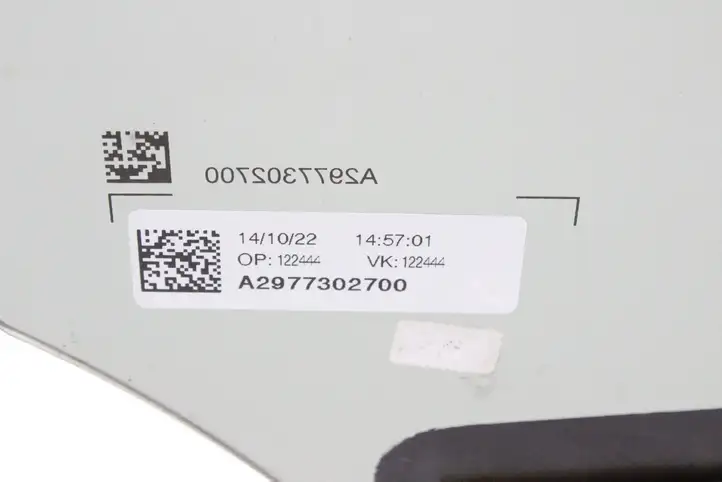 Mercedes-Benz EQS V297 (2021 - ) A2977302700 Стекло задней двери — фото 6