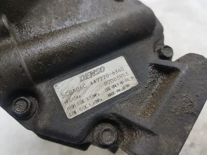 Toyota Corolla E120 E130 (2000 - 2004) SSA06C Компрессор (насос) кондиционера воздуха — фото 3