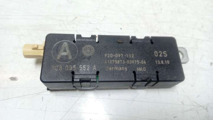 3C8035552A Volkswagen PASSAT CC Antenos stiprintuvas