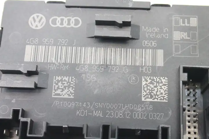 Audi A7 S7 4G (2010 - 2014) 4G8959792J Блок управления дверью — фото 5