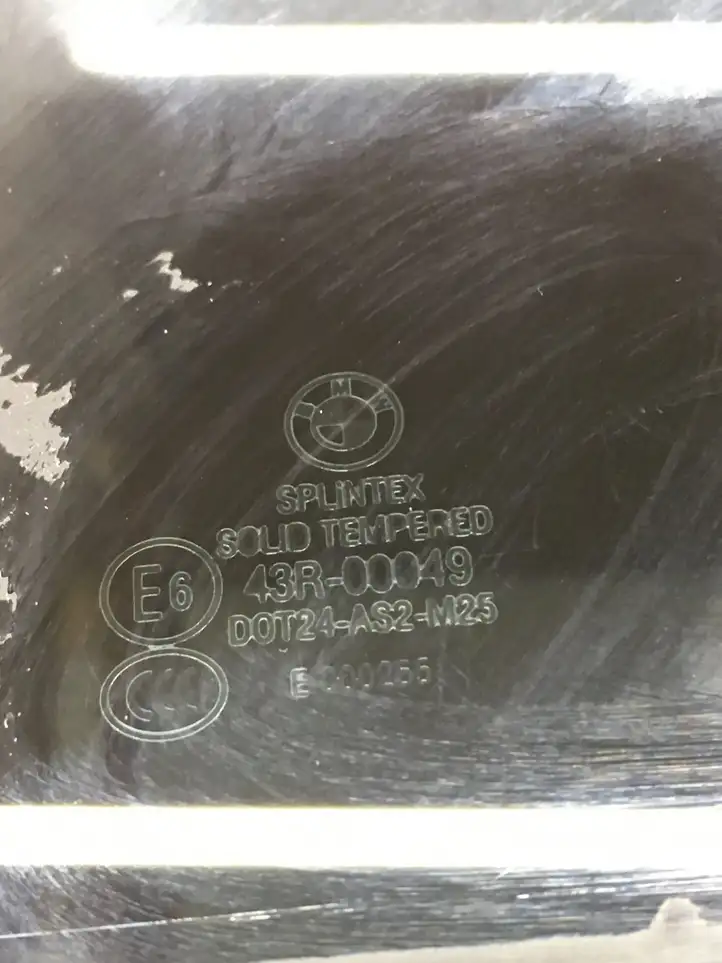 BMW 5 E60 E61 (2004 - 2010) 43R00049 Стекло задней двери — фото 6
