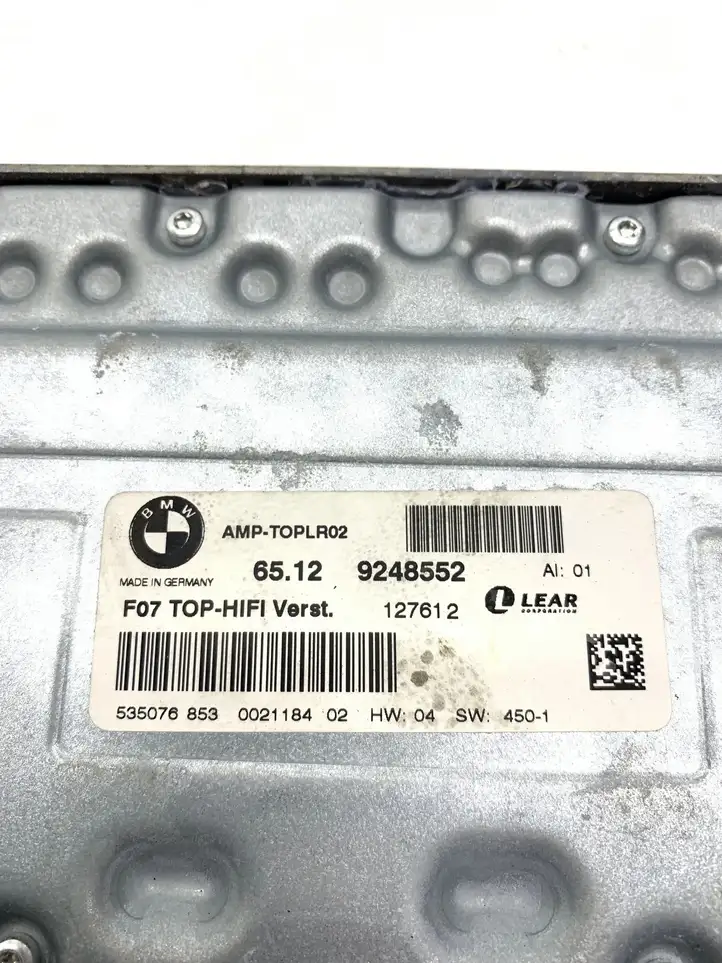 BMW X3 F25 (2010 - 2017) 9248552 Усилитель звука — фото 2