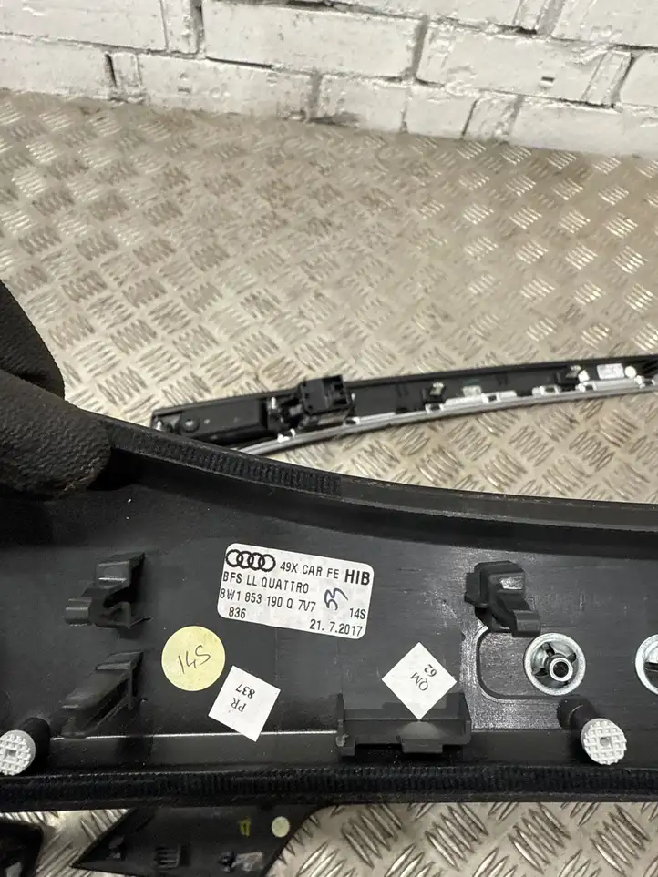 Audi A4 S4 B9 (2015 - 2019) 8W0867410AB Комплект отделки дверей — фото 9