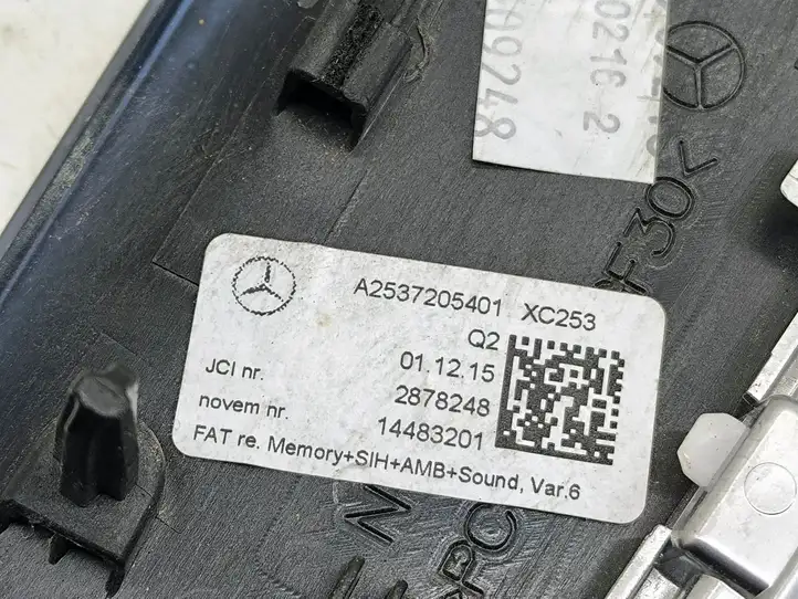 Mercedes-Benz C AMG W205 (2014 - ) a2537205401 Накладка динамика передней двери — фото 6