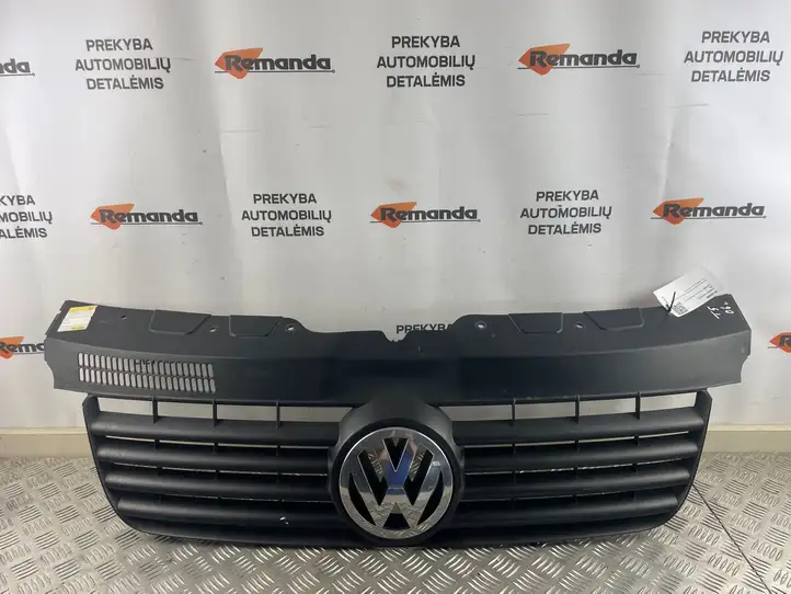 Volkswagen Transporter - Caravelle T5 (2003 - 2009) 7H080710175 Верхняя решетка радиатора — фото 1