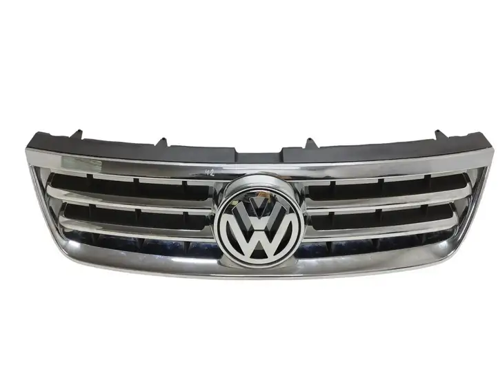 Volkswagen Touareg I (2002 - 2010) 7L6853651A Верхняя решетка радиатора — фото 1