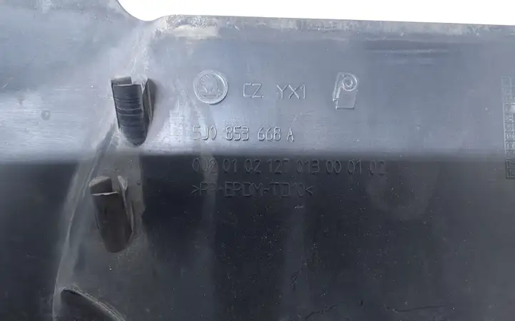 Skoda Roomster (5J) (2006 - 2010) 5J0853668A Верхняя решетка радиатора — фото 4