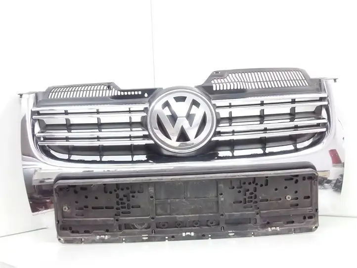 Volkswagen Golf V (2003 - 2009) 1K5853651 Верхняя решетка радиатора — фото 1